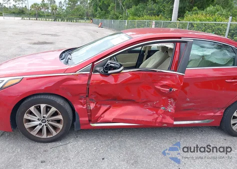 2017 Hyundai Sonata Sport from USA, damaged, VIN 5NPE34AF6HH490093